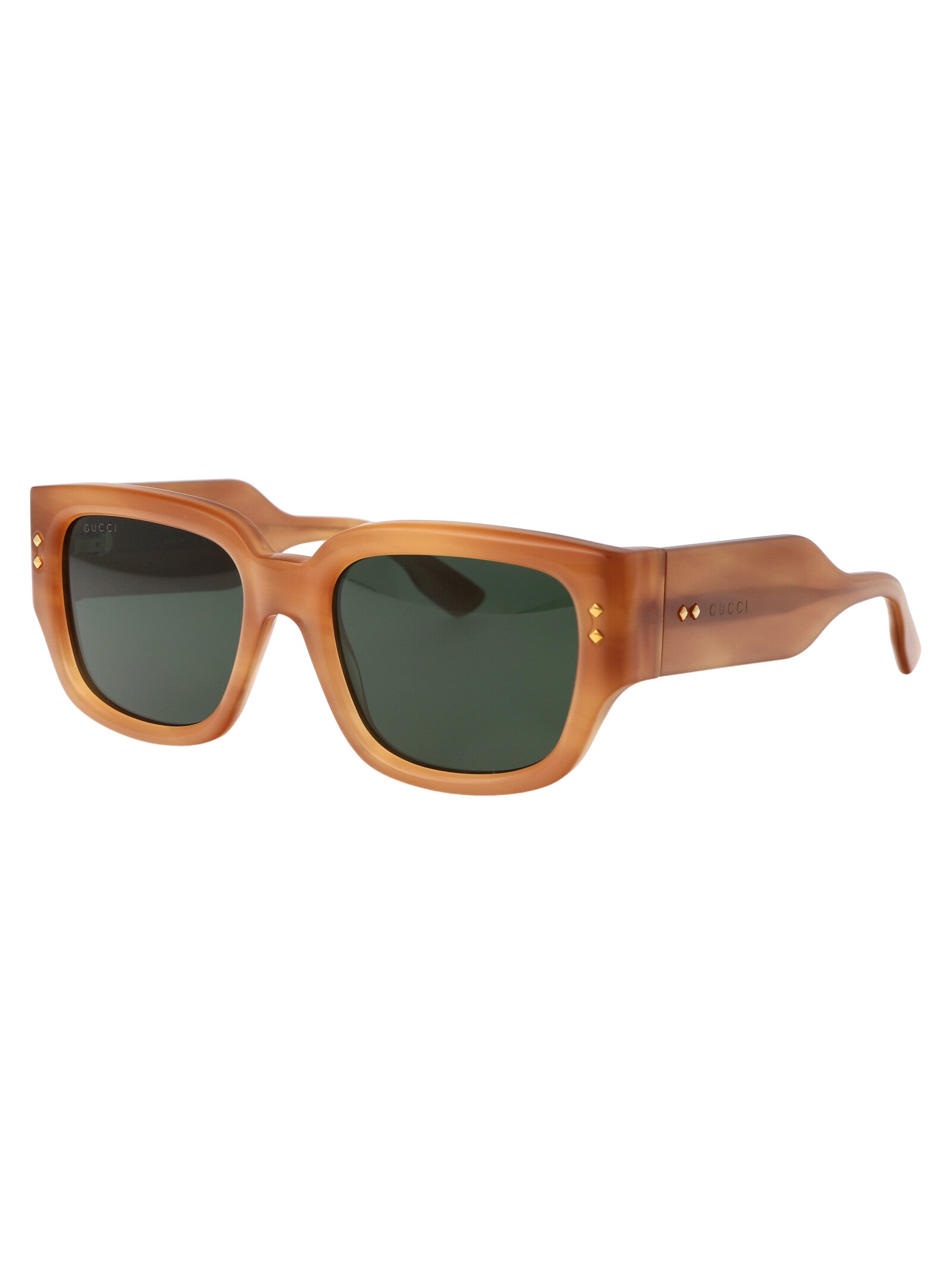 Gg1261s 004 Havana Green Acetate Sunglasses