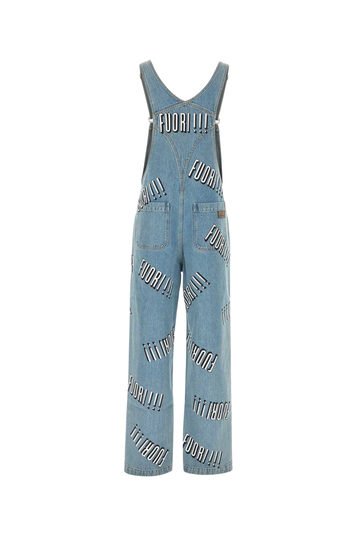 Denim Dungarees Light Blue/mix Exterior: Cotton Tute
