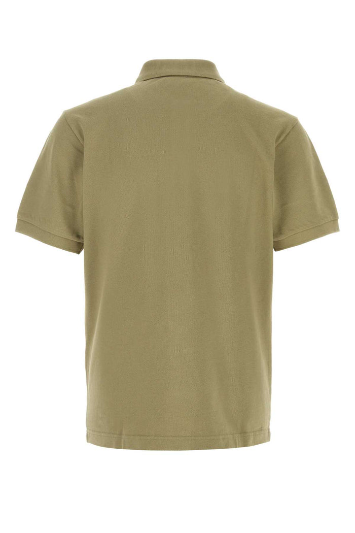 Khaki Exterior: Cotton Polo
