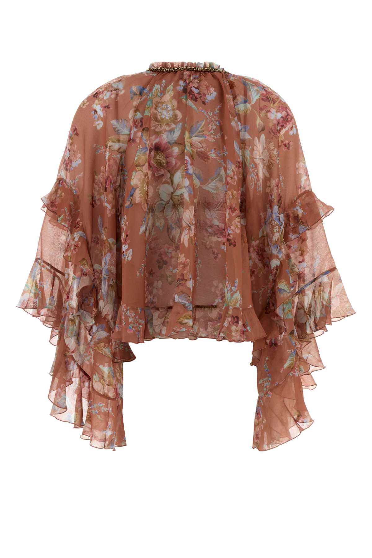 Cinnamonfloral Cotton Silk Camicie