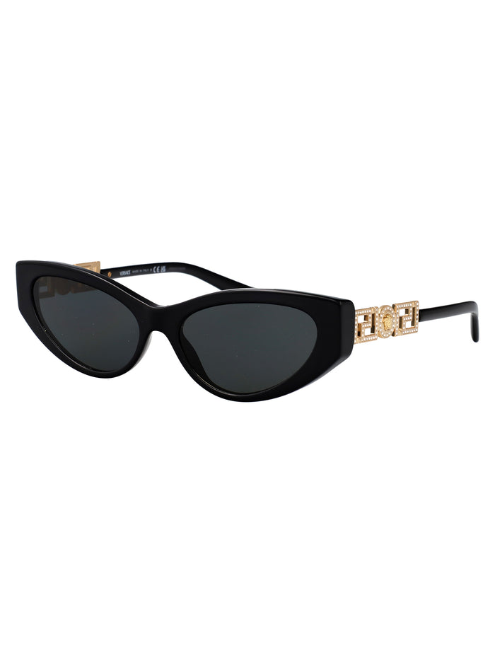 0ve4470b Gb1/87 Black Acetate Sunglasses