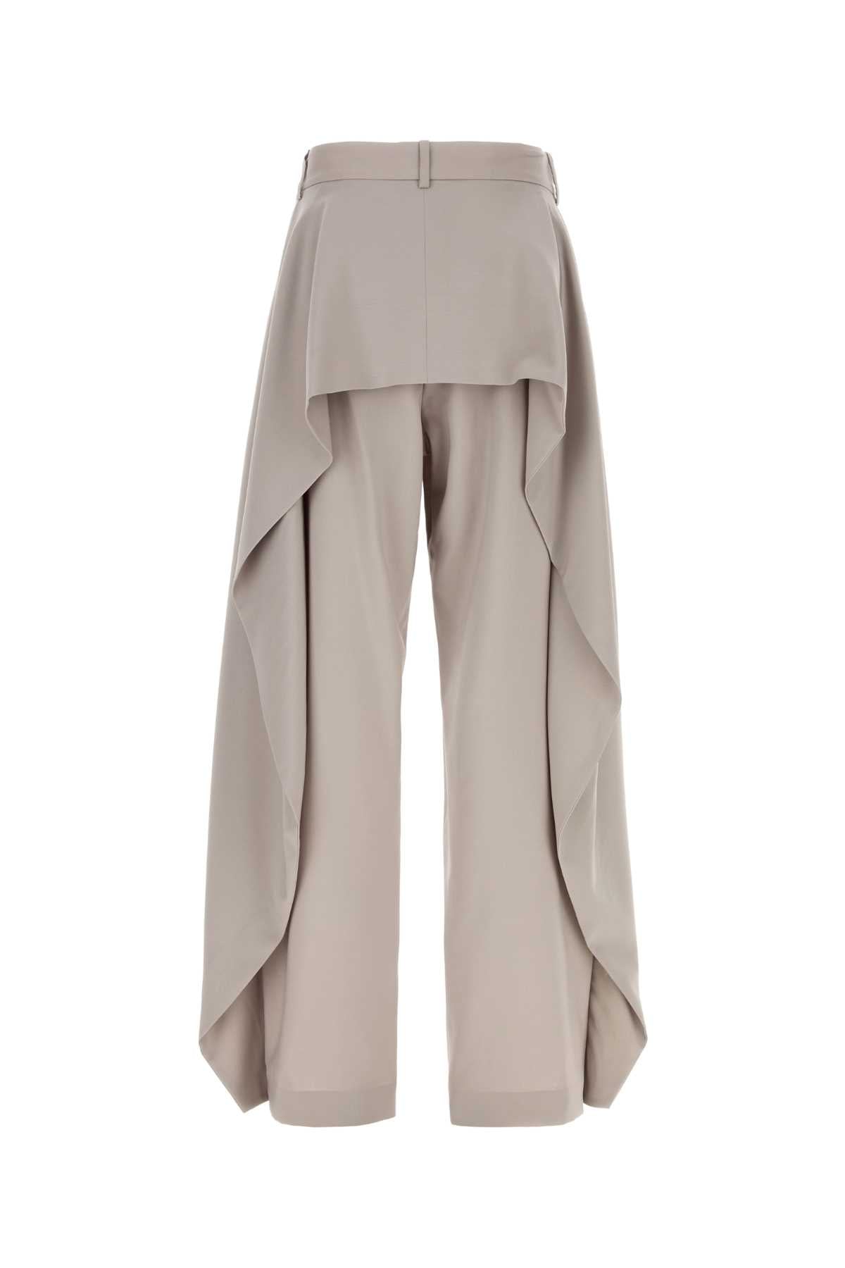 Cappuccino Wool Pant Light Taupe Exterior: Pantaloni