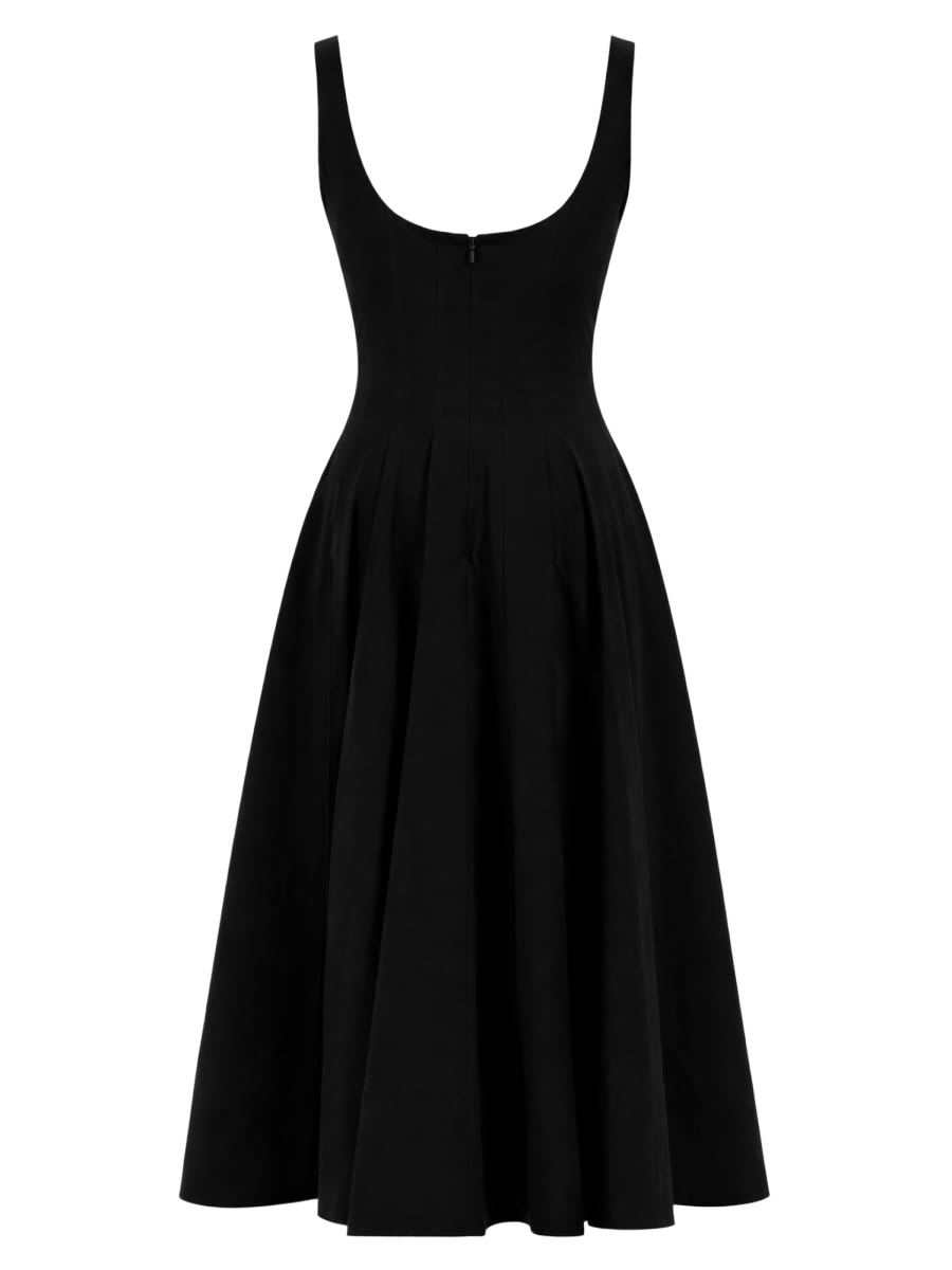 Abito Ellison Black Viscose Polyamide Elastane Dress
