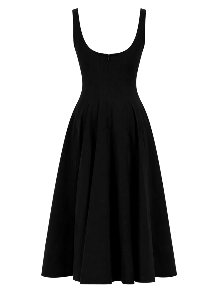 Abito Ellison Black Viscose Polyamide Elastane Dress