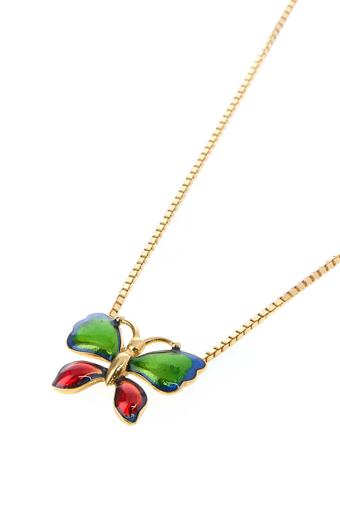 Gold Metal Vouloirvoler Necklace Oromulticolor Collane