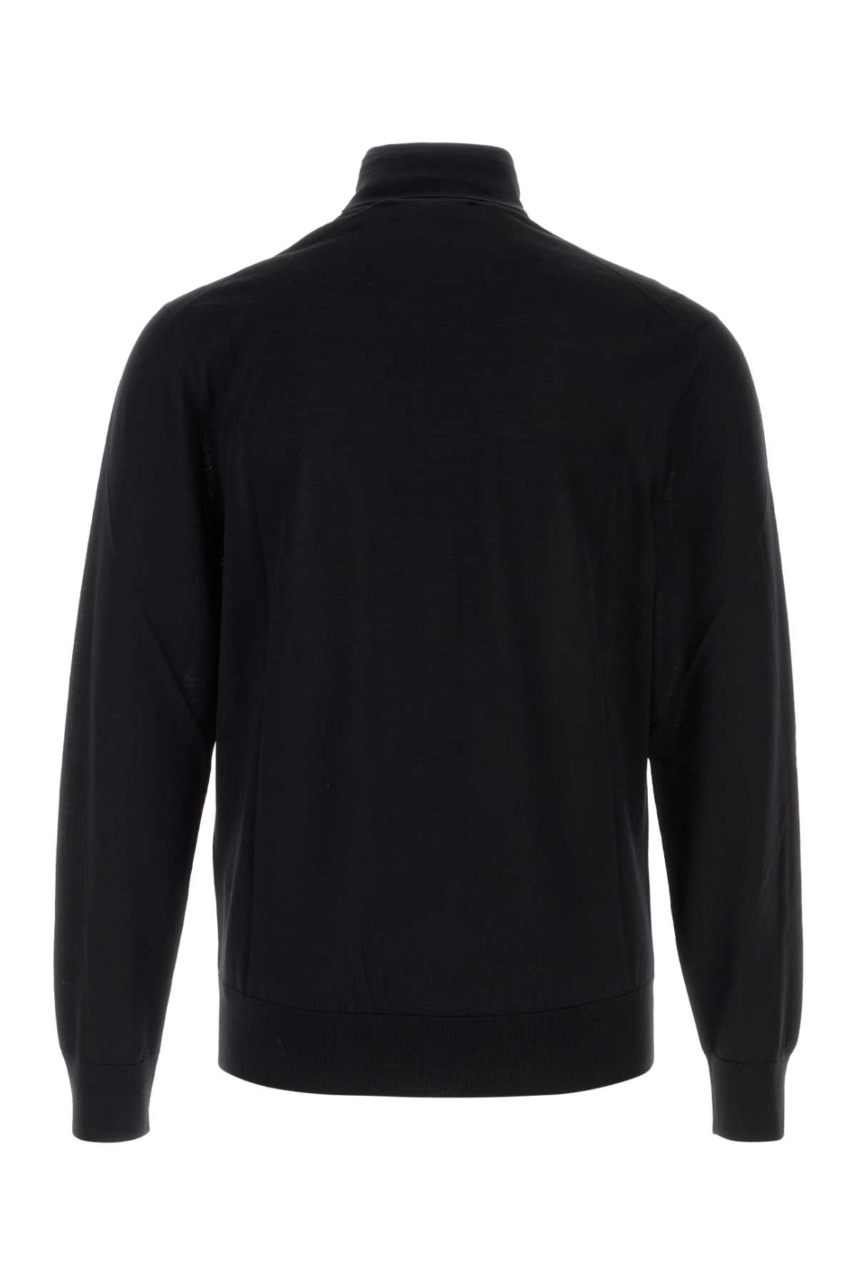 Gxw05tjdvbv N0000 Nero Exterior: Virgin Wool Maglieria