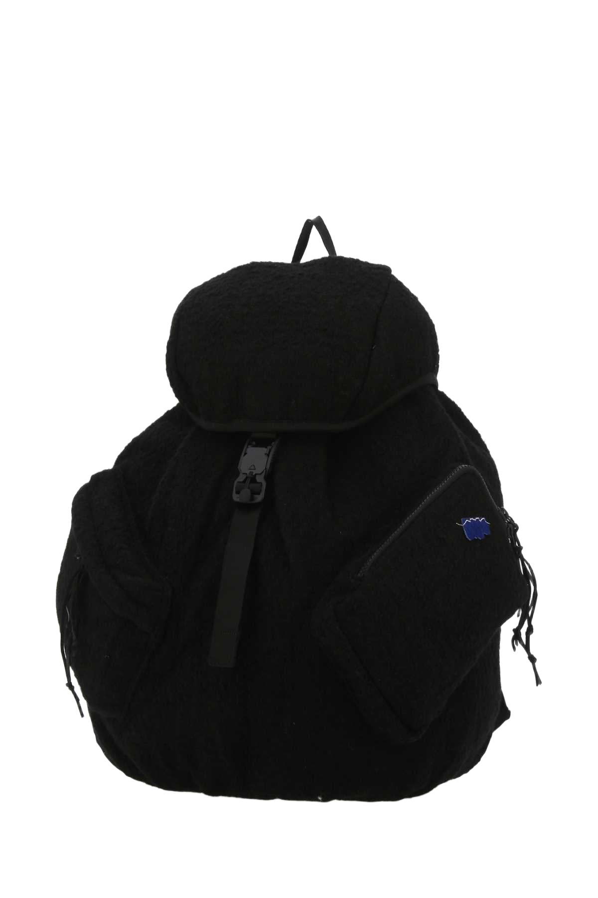 Black Boucle Backpack Zaini