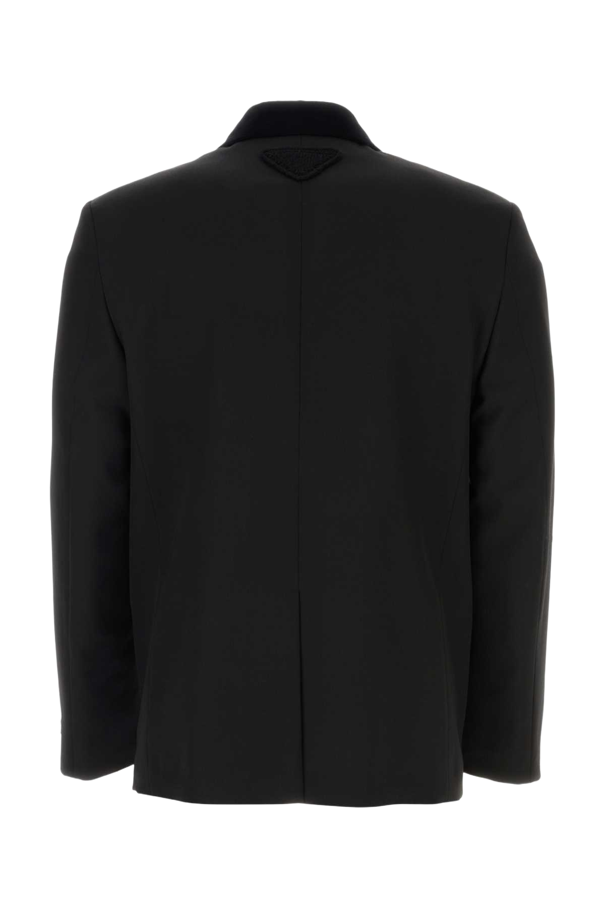 Black Wool Blazer Nero Giacche E Gilet