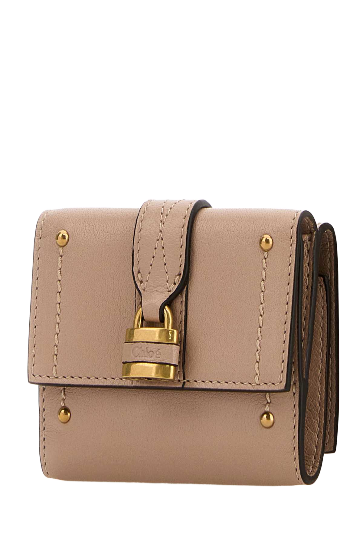 Antiqued Pink Leather Mini Paddington Wallet Earthypink Portafogli