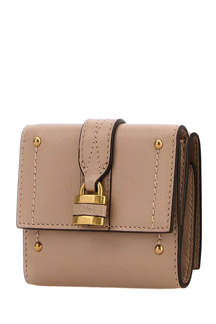 Antiqued Pink Leather Mini Paddington Wallet Earthypink Portafogli