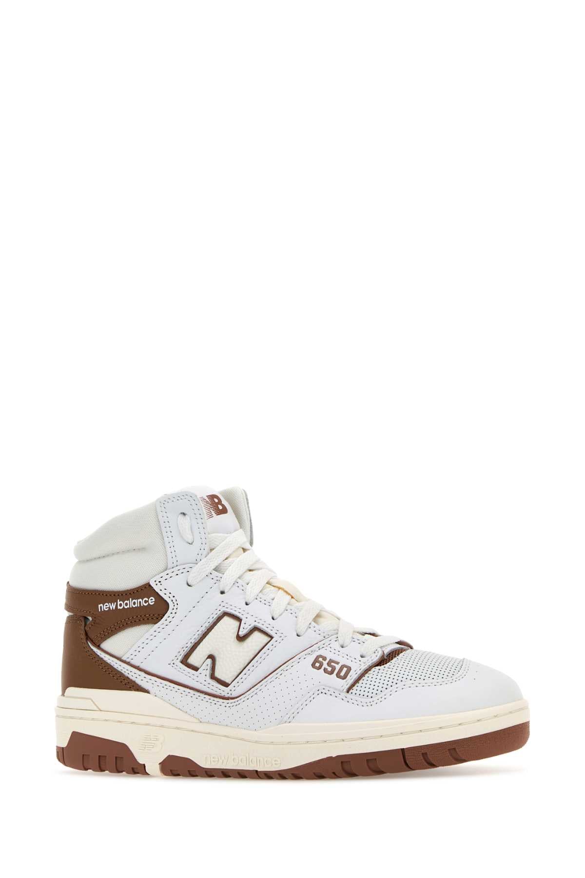 Two-Tone Leather 650 Sneakers Whibrimar