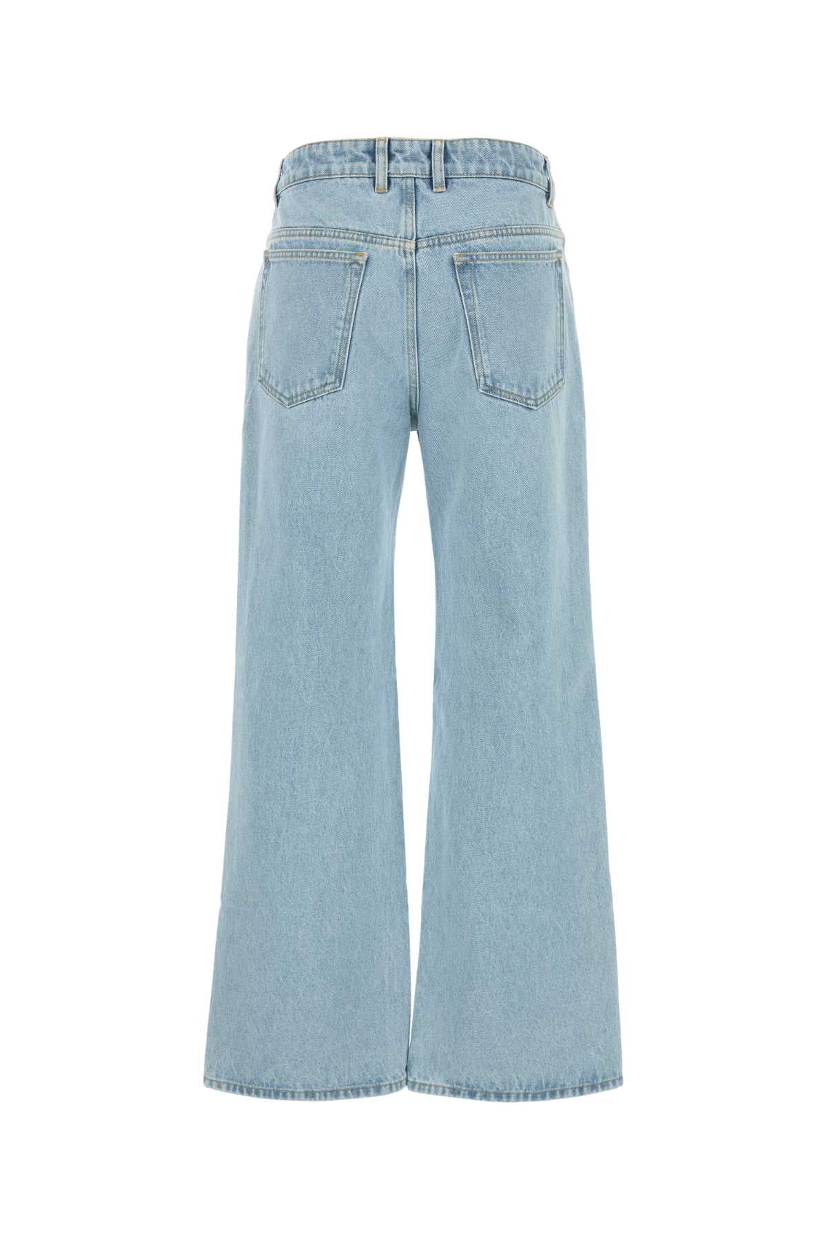 Denim Jeans Lightbluedenim Exterior: Cotton