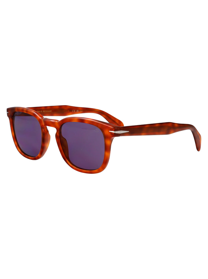 Db 1221-S Brown Havana Acetate Sunglasses