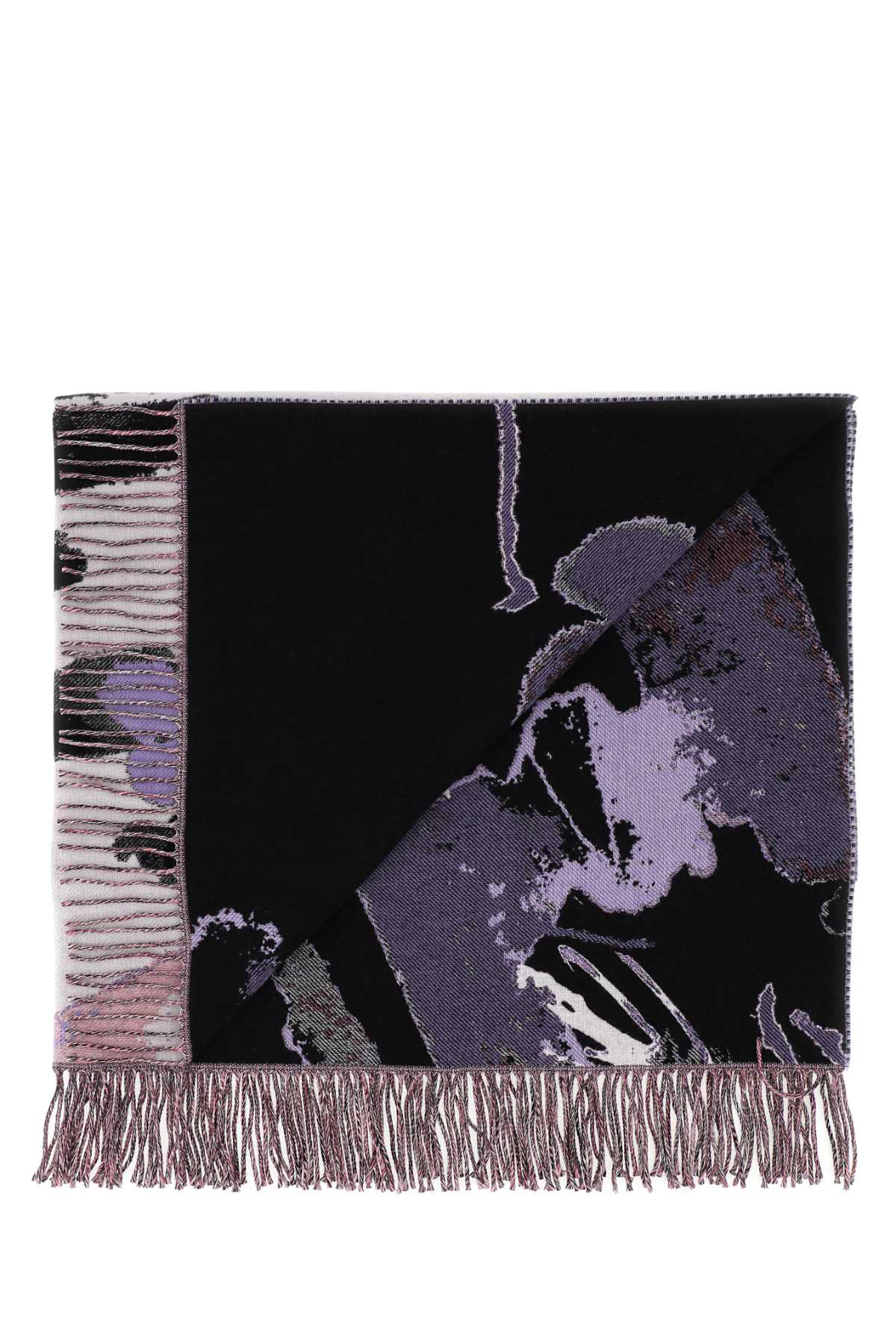 Embroidered Wool Blend Blanket 9272 Exterior: Cashmere Casa/bagno