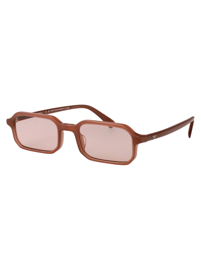 0ea4253u 627173 Opalino Lucido Marrone Chiaro Acetate Sunglasses