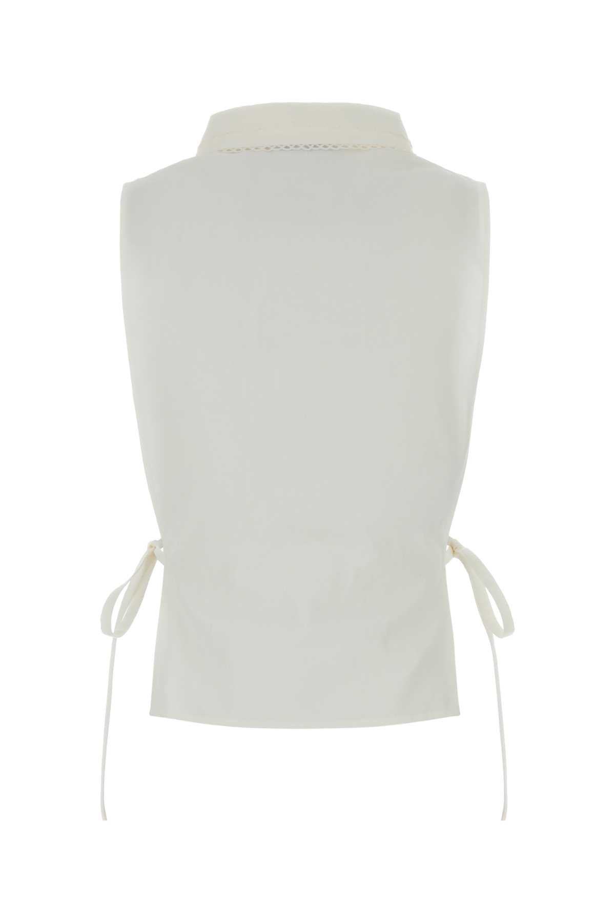 Bianco Exterior: Cotton Linen Camicie