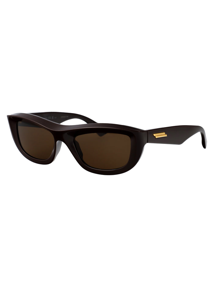 Bv1326s Brown-brown-brown Injected Sunglasses