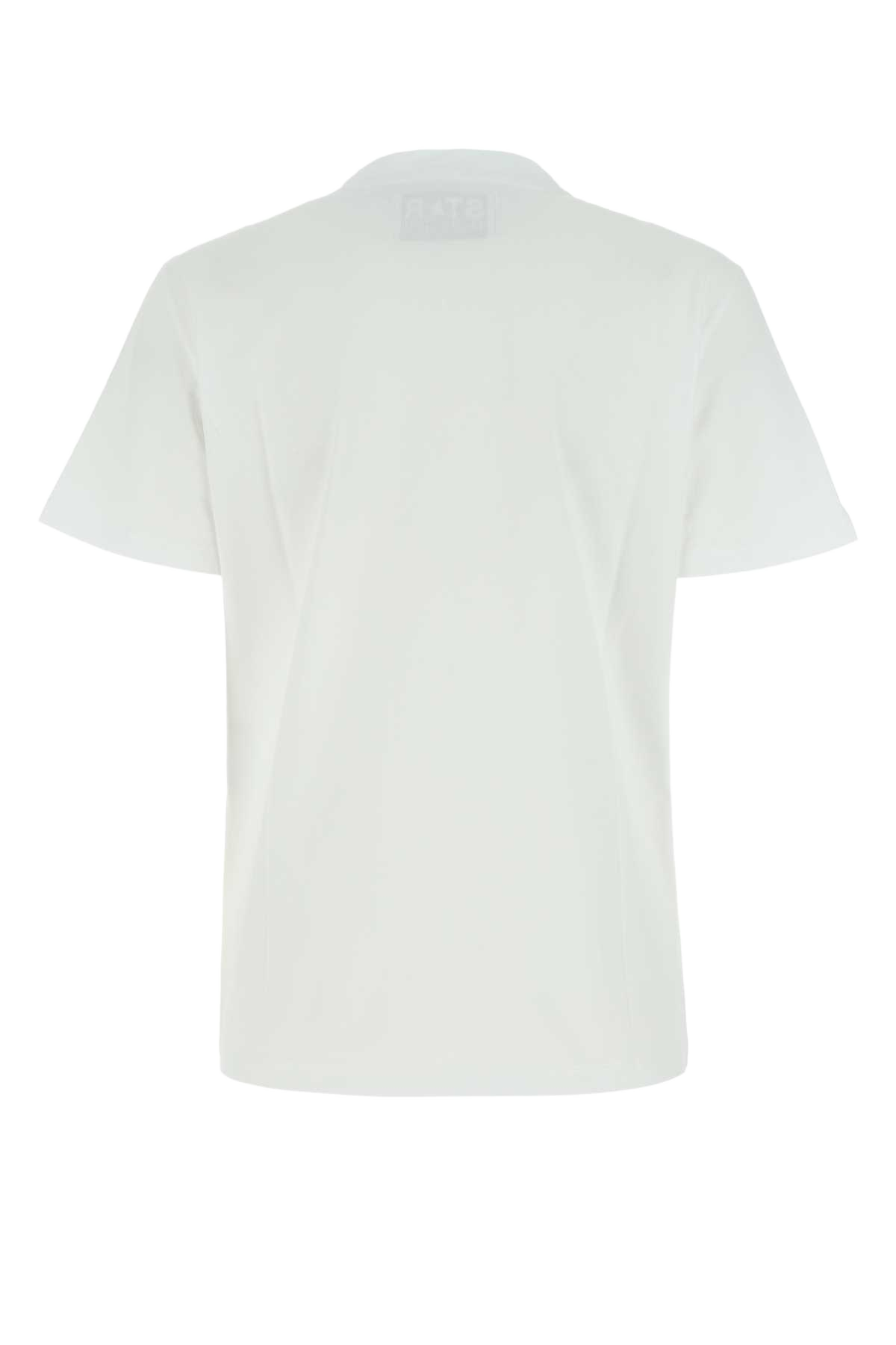 White Cotton T-Shirt 10364