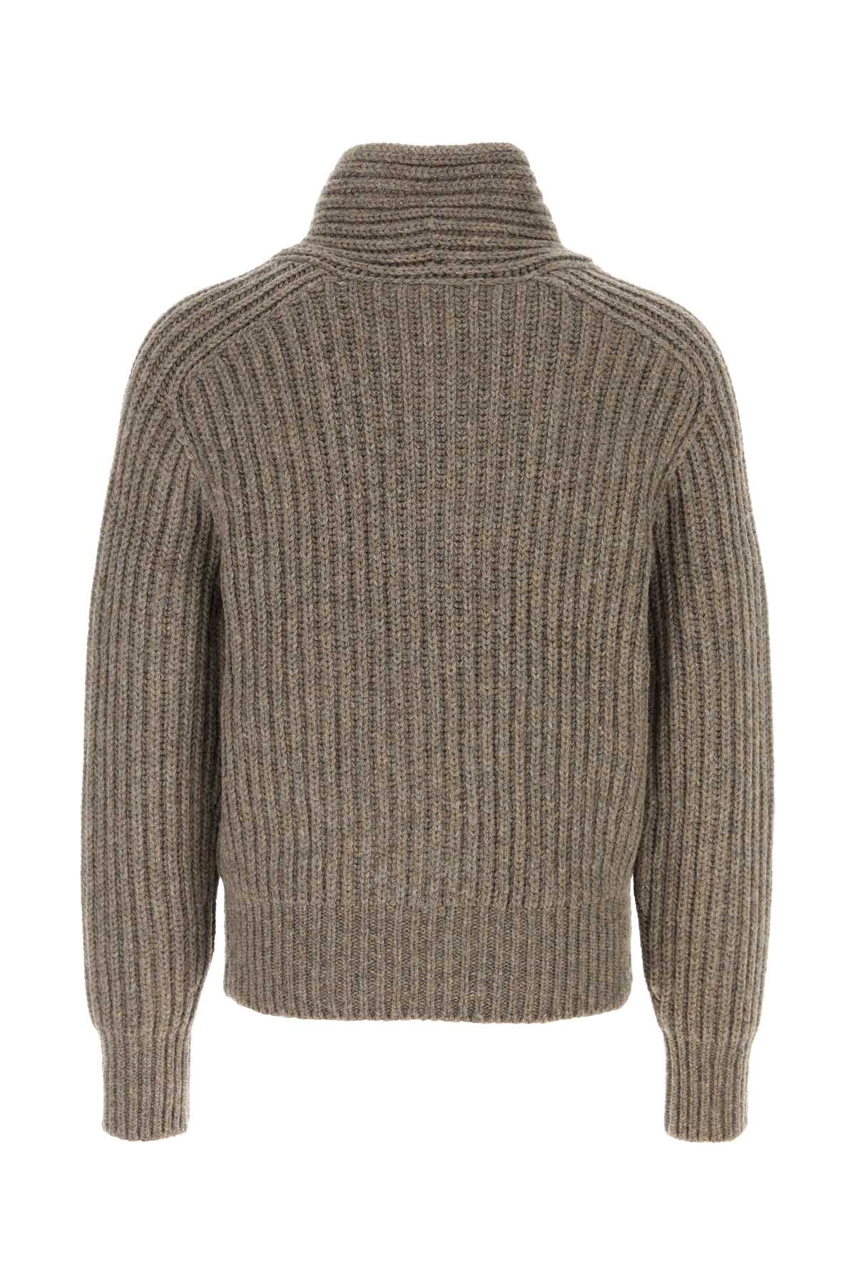 8115221 A2954 Beigemelange Exterior: Wool Maglieria