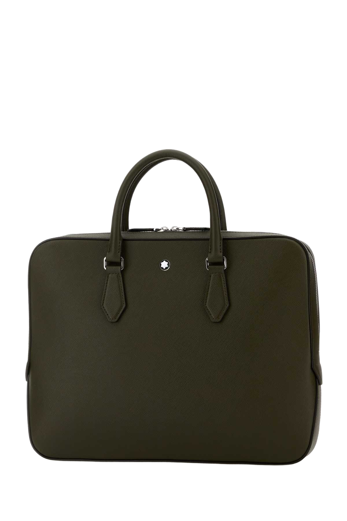 Olive Green Leather Sartorial Briefcase 000 Ventiquattrore