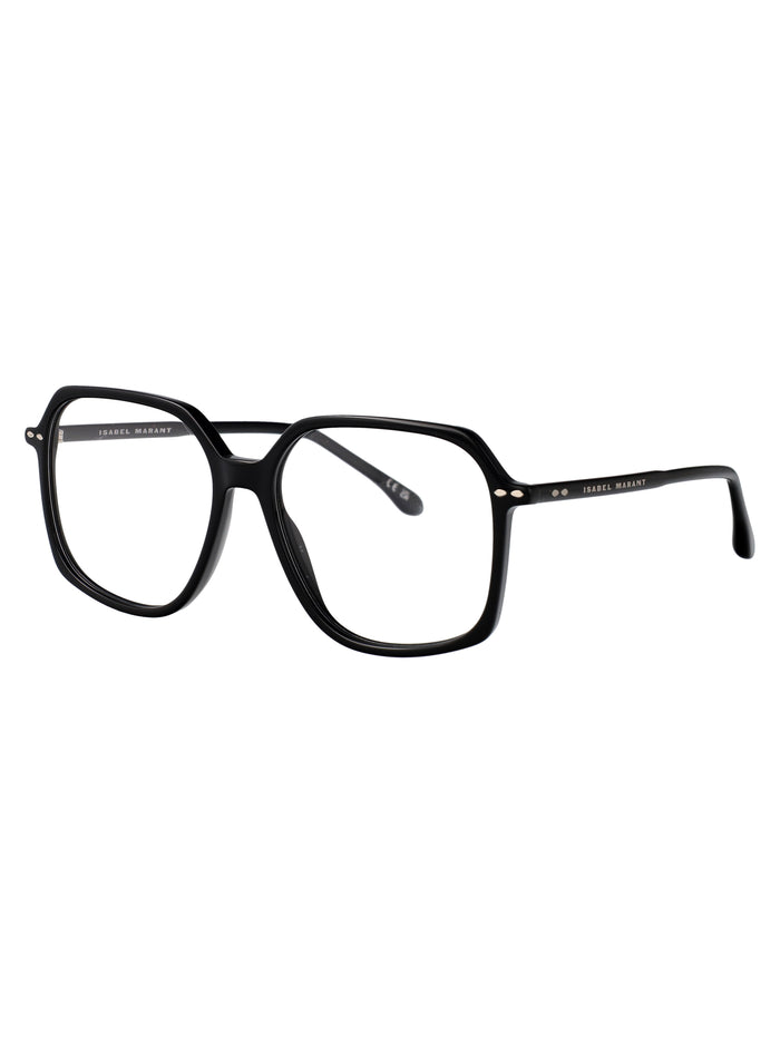 Im 0201 807 Black Acetate Optical