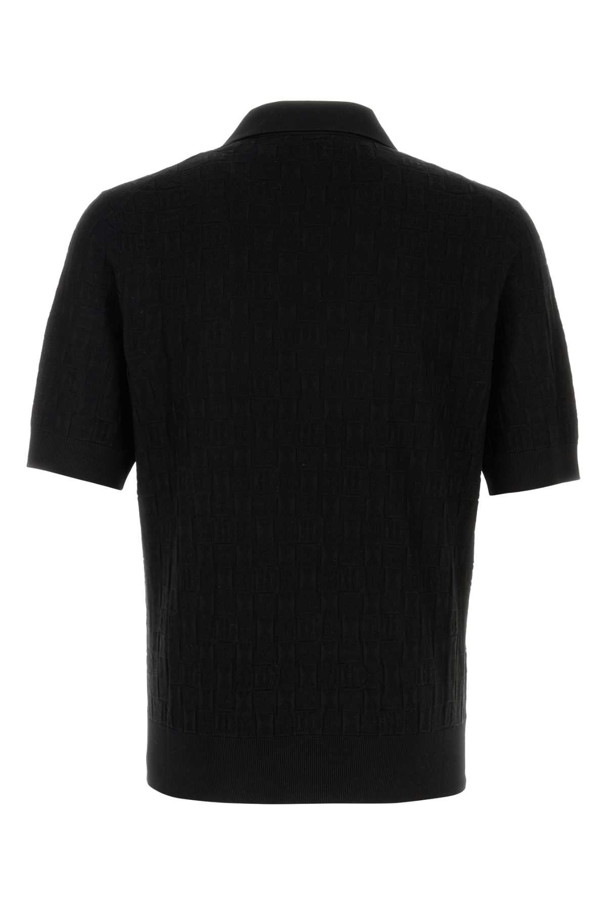 Gxz76tjbslx N0000 Nero Exterior: Silk Nylon Elastane Maglieria