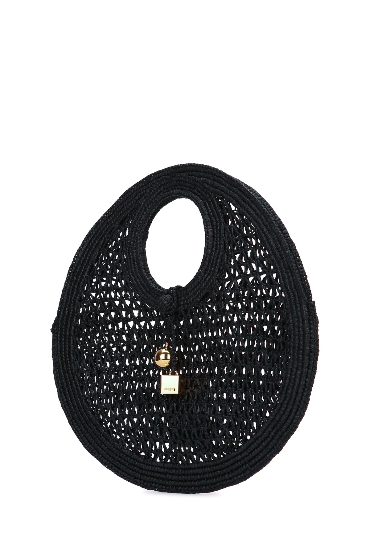 Le Petit Rond Spiaggia Black Principal:raffia Borse A Mano