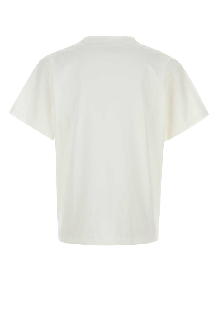 White Cotton T-Shirt Exterior
