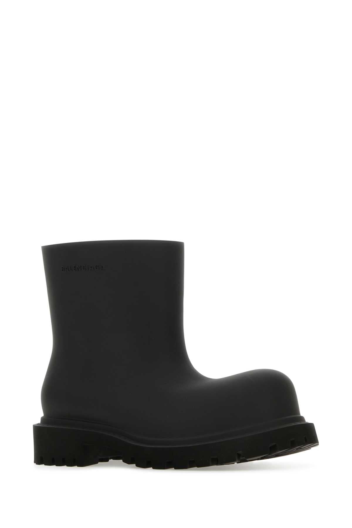 Black Eva Steroid Ankle Boots Stivali