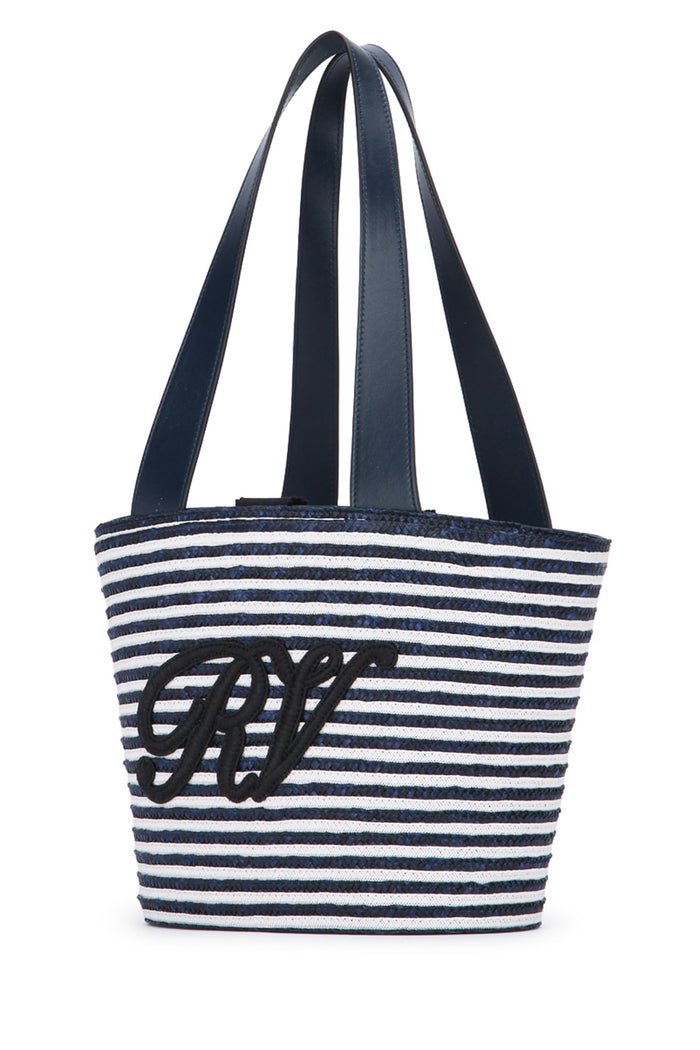 Rv Straw Panier Small Bluchiaro Borse A Mano