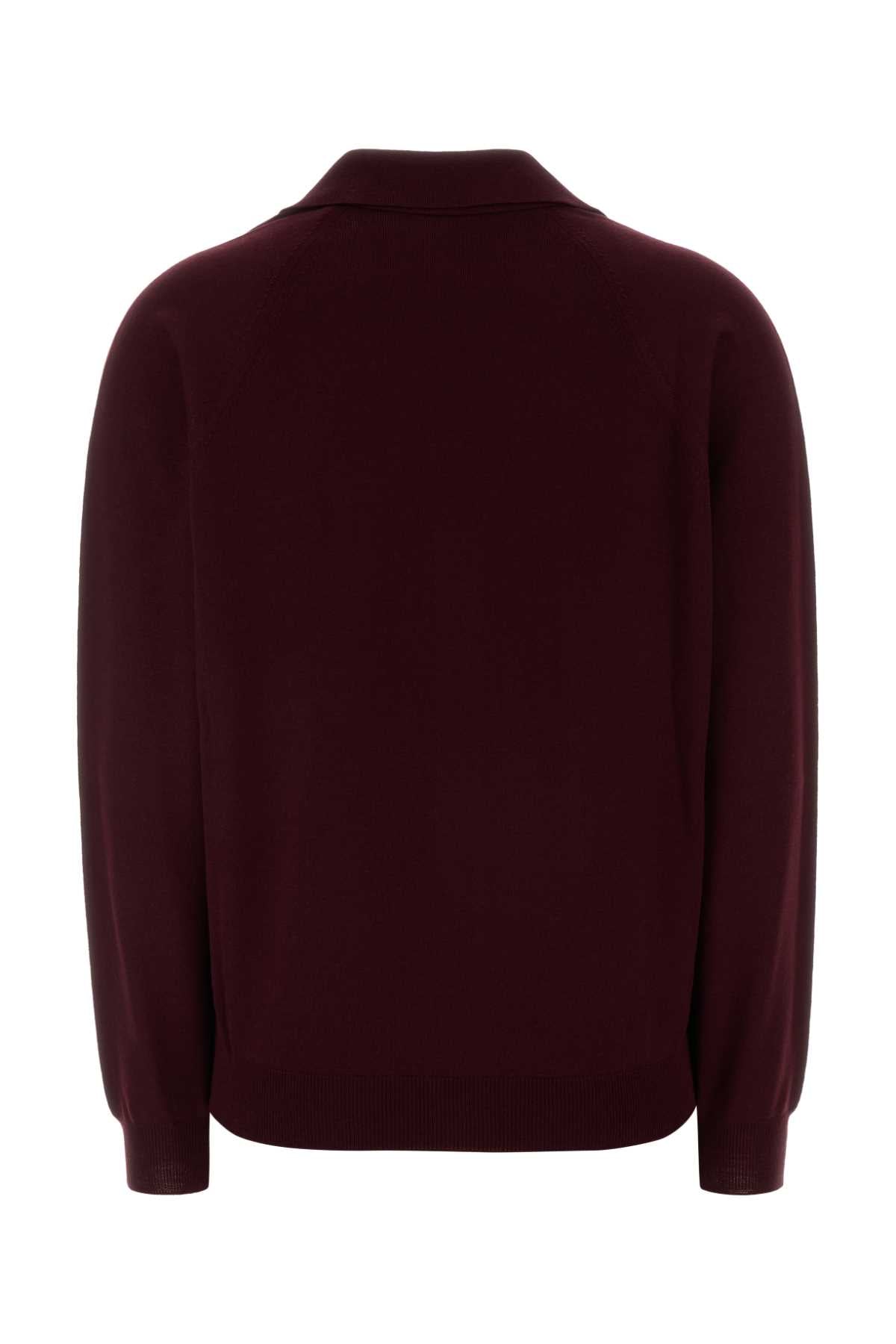 Mmf02zsooo16wj F0869 Amarantonero Exterior: Virgin Wool Maglieria