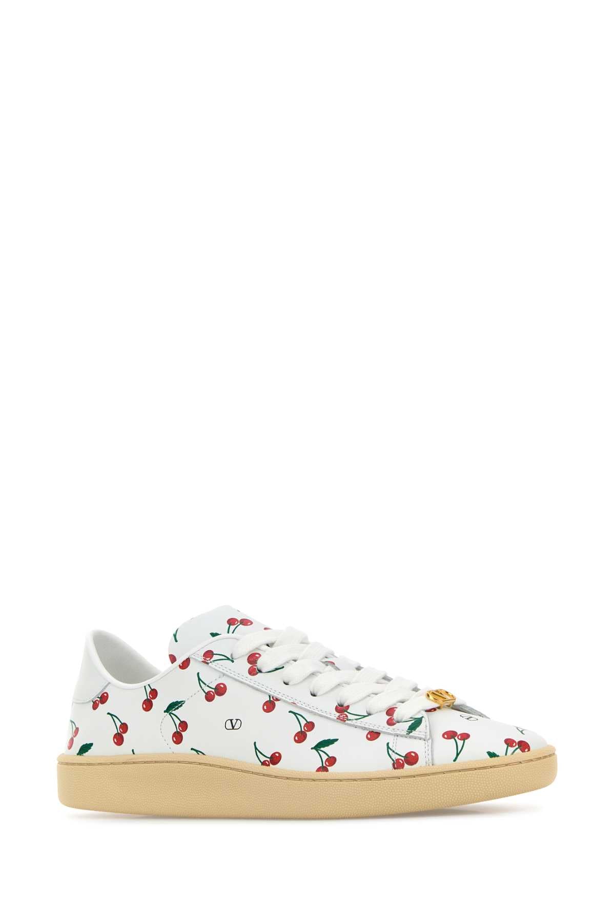 Biancorossoverdebiancogreenbripapy Calf Leather - Bos Taurus Sneaker