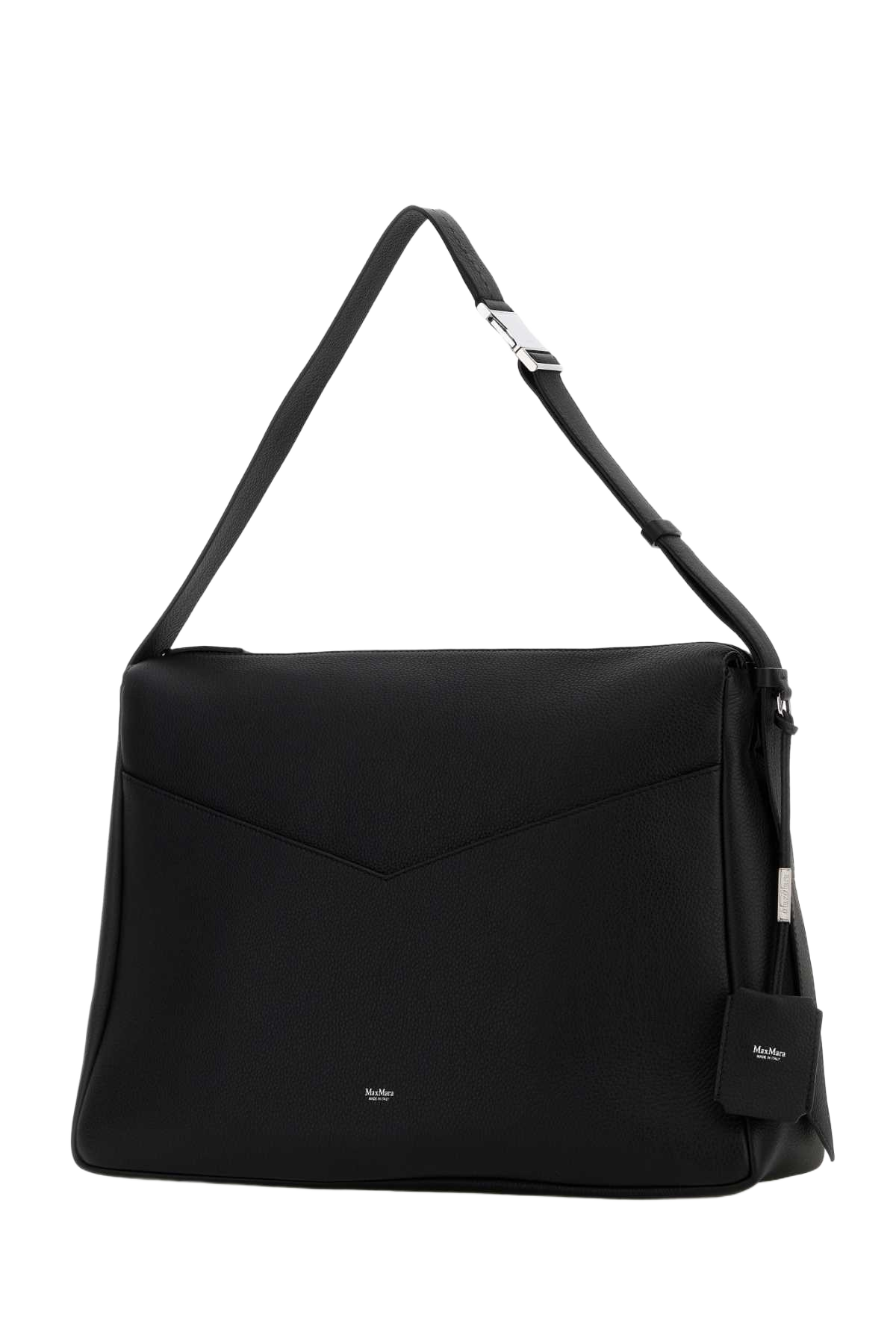Black Leather Kipperl Shoulder Bag Nero Borse A Mano