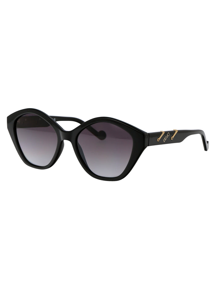 Lj770s 001 Black Acetate Sunglasses