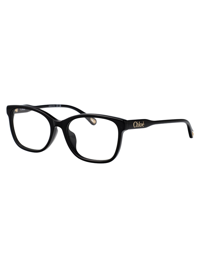 Ch0276oa Black-black-transparent Acetate Optical