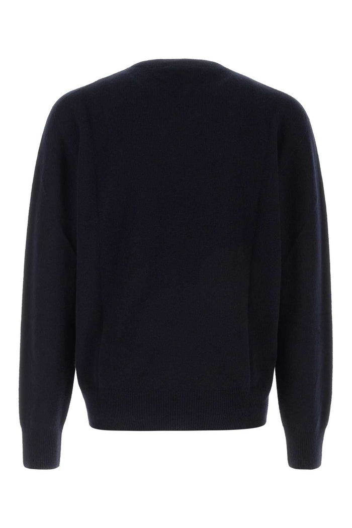 Midnight Blue Cashmere Auguste Sweater Darknavy Exterior: T-shirt