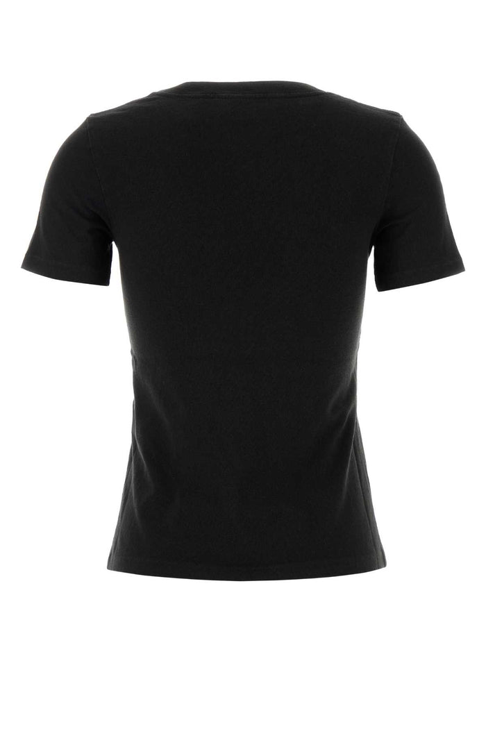 Slate Cotton T-Shirt Ashblack
