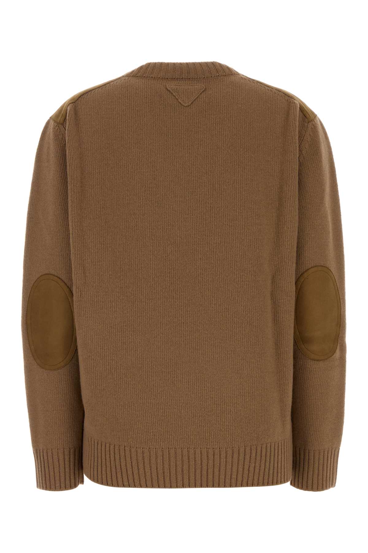 Camel Wool Blend Sweater Cammello+tabacco Wswv-agnello Maglieria