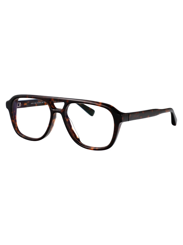 C215-amber Havana/shiny Silver Acetate Optical
