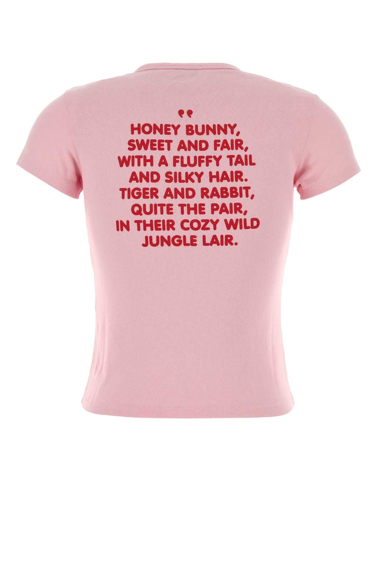 Flamingopink Exterior: Cotton T-shirt