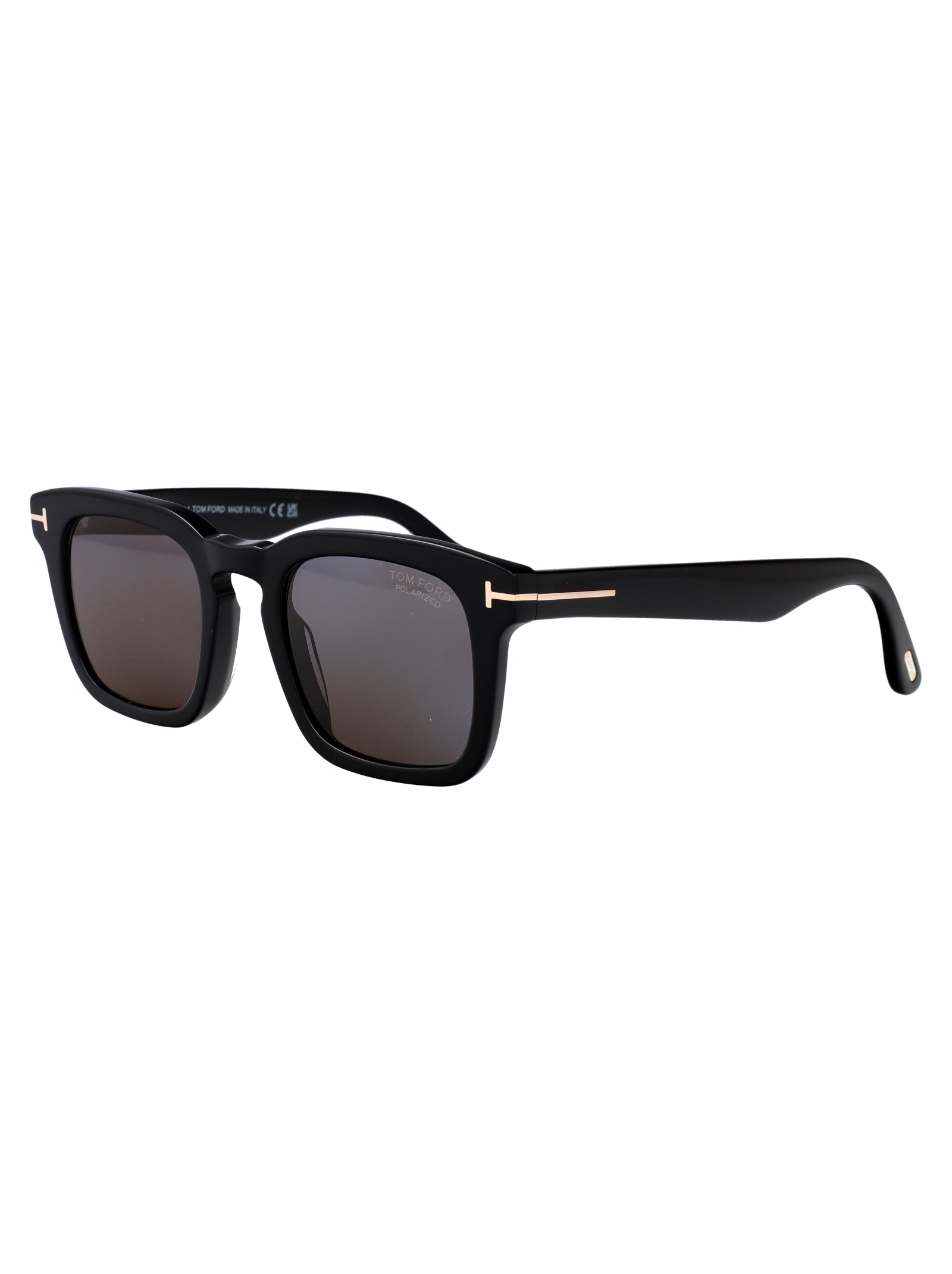 Ft0751 01d Nero Lucido / Fumo Polar Acetate Sunglasses