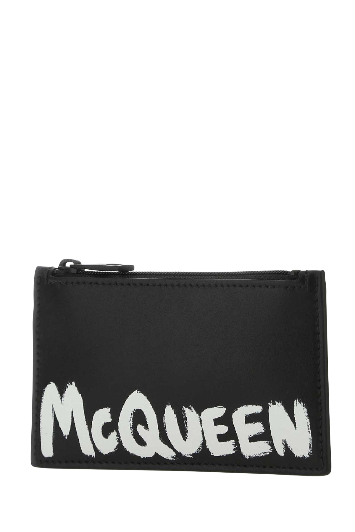 Black Leather Card Holder 1070 Exterior: Portafogli