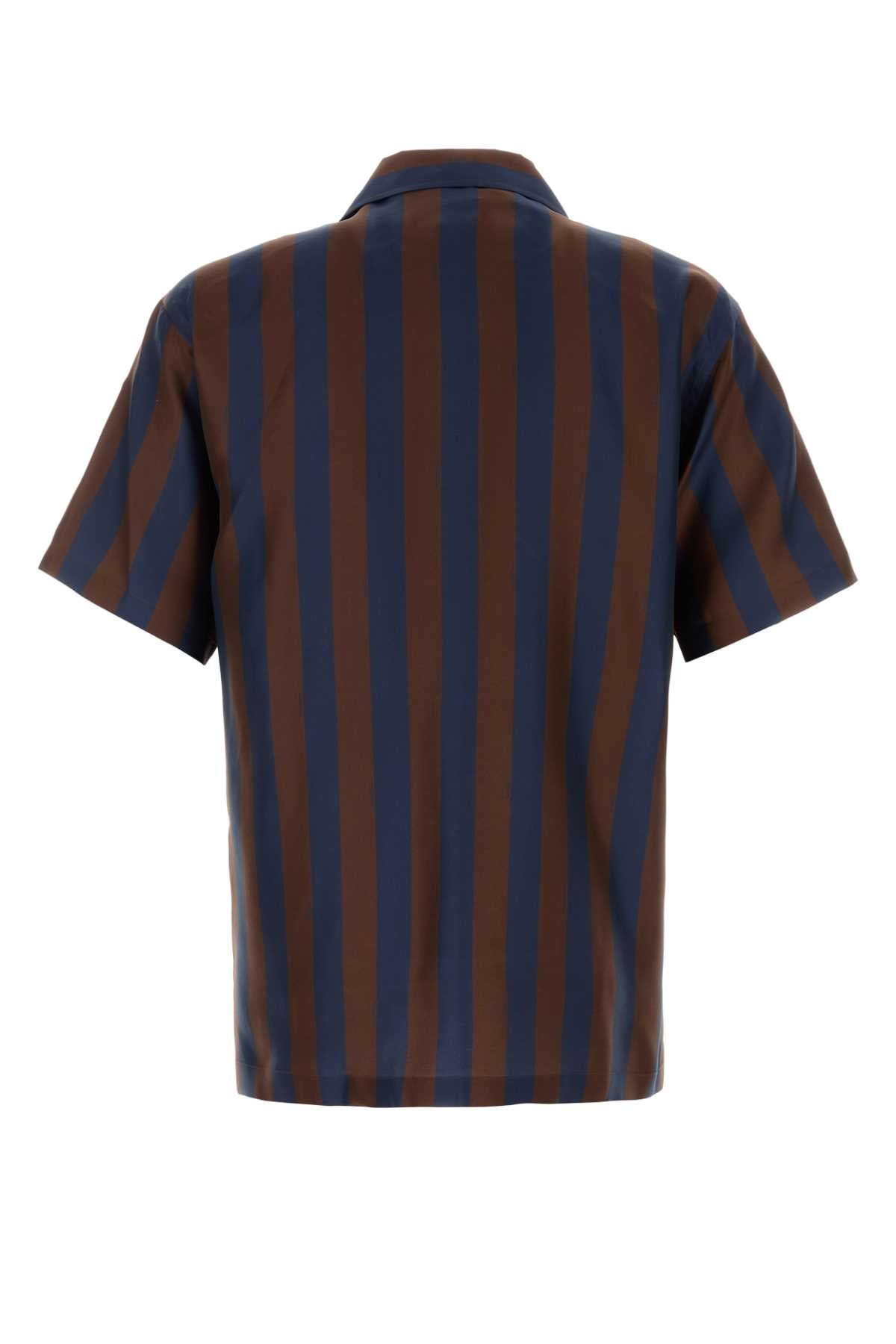 Navy/wine Exterior: Silk Camicie