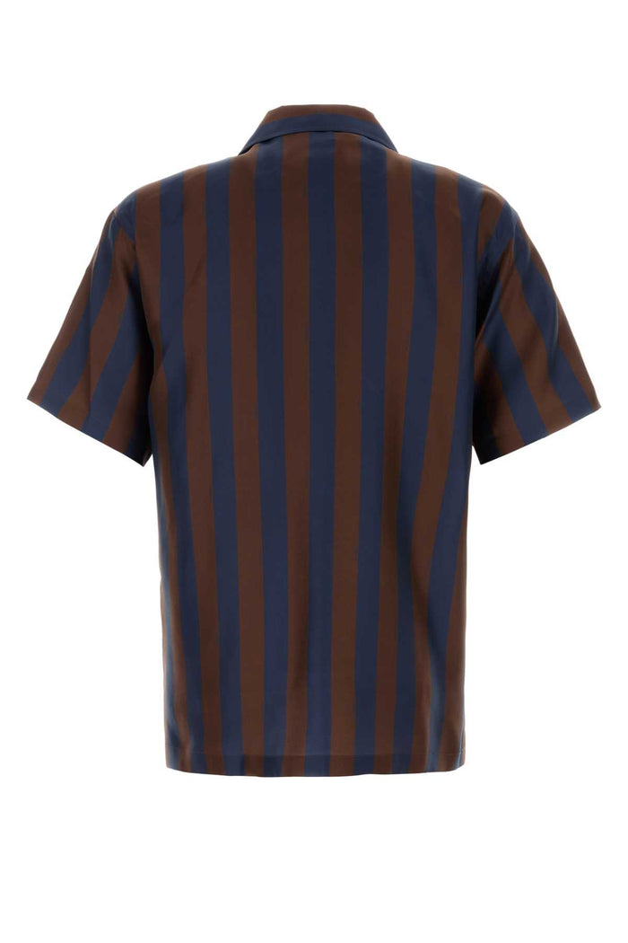 Navy/wine Exterior: Silk Camicie