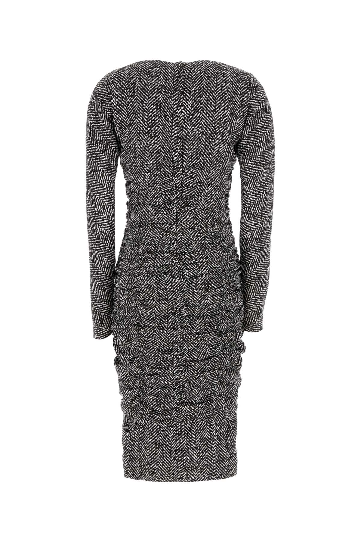 Printed Cady Dress Bconero Abiti
