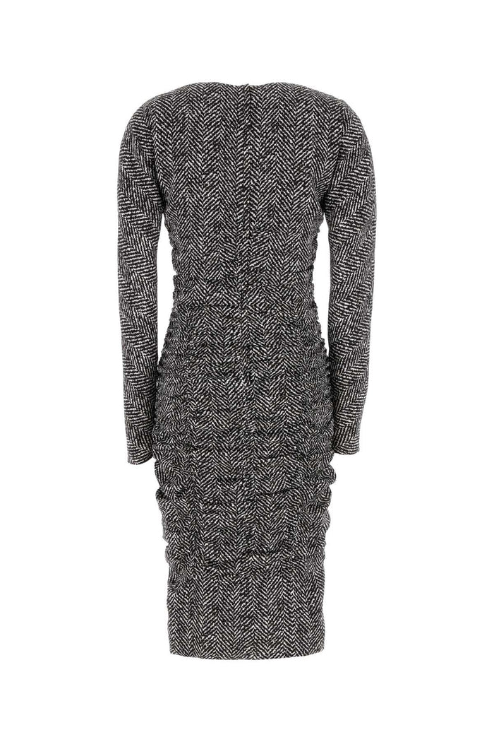 Printed Cady Dress Bconero Abiti