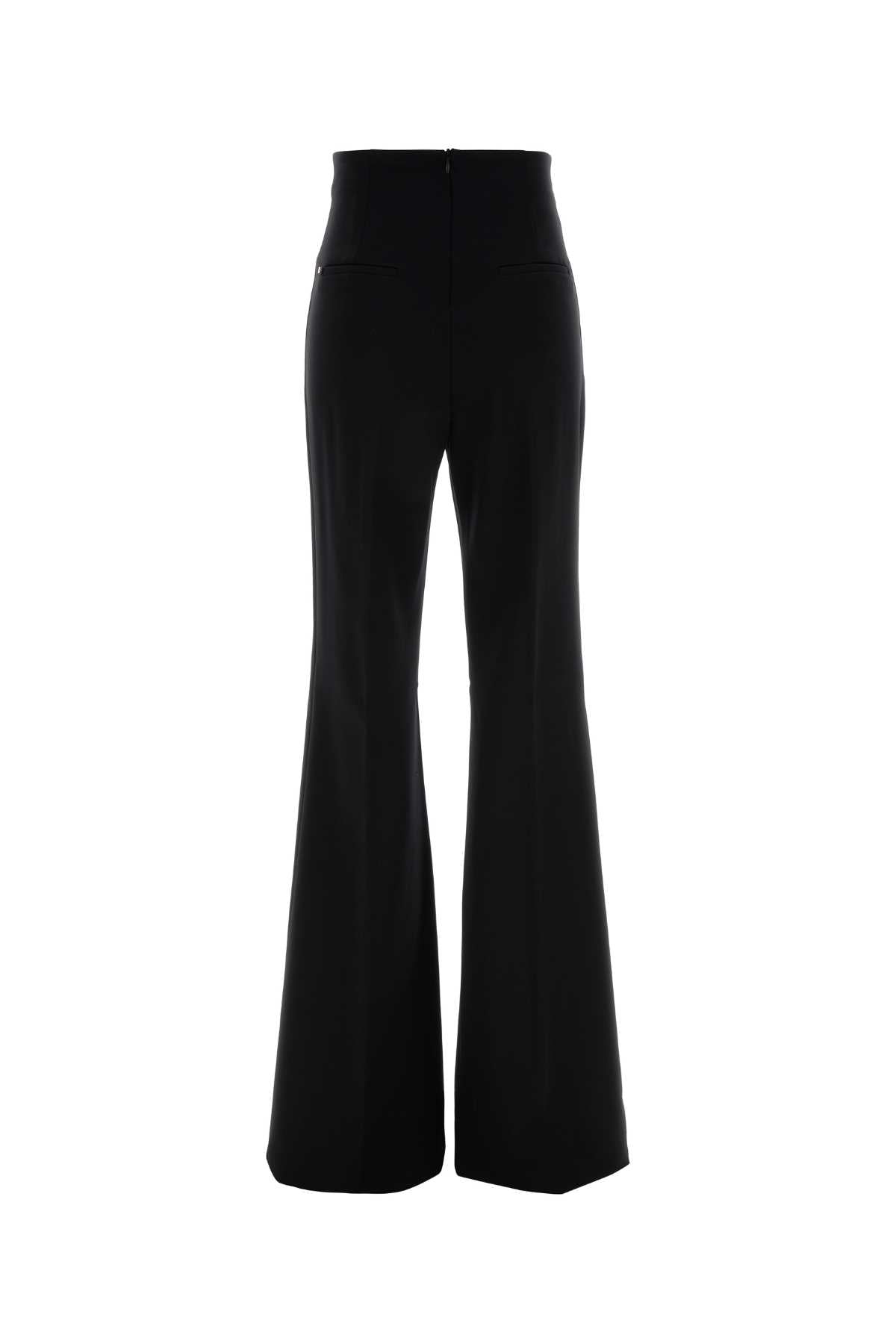 Black Stretch Nylon Gettone Pant Nero Exterior: Elastane Pantaloni