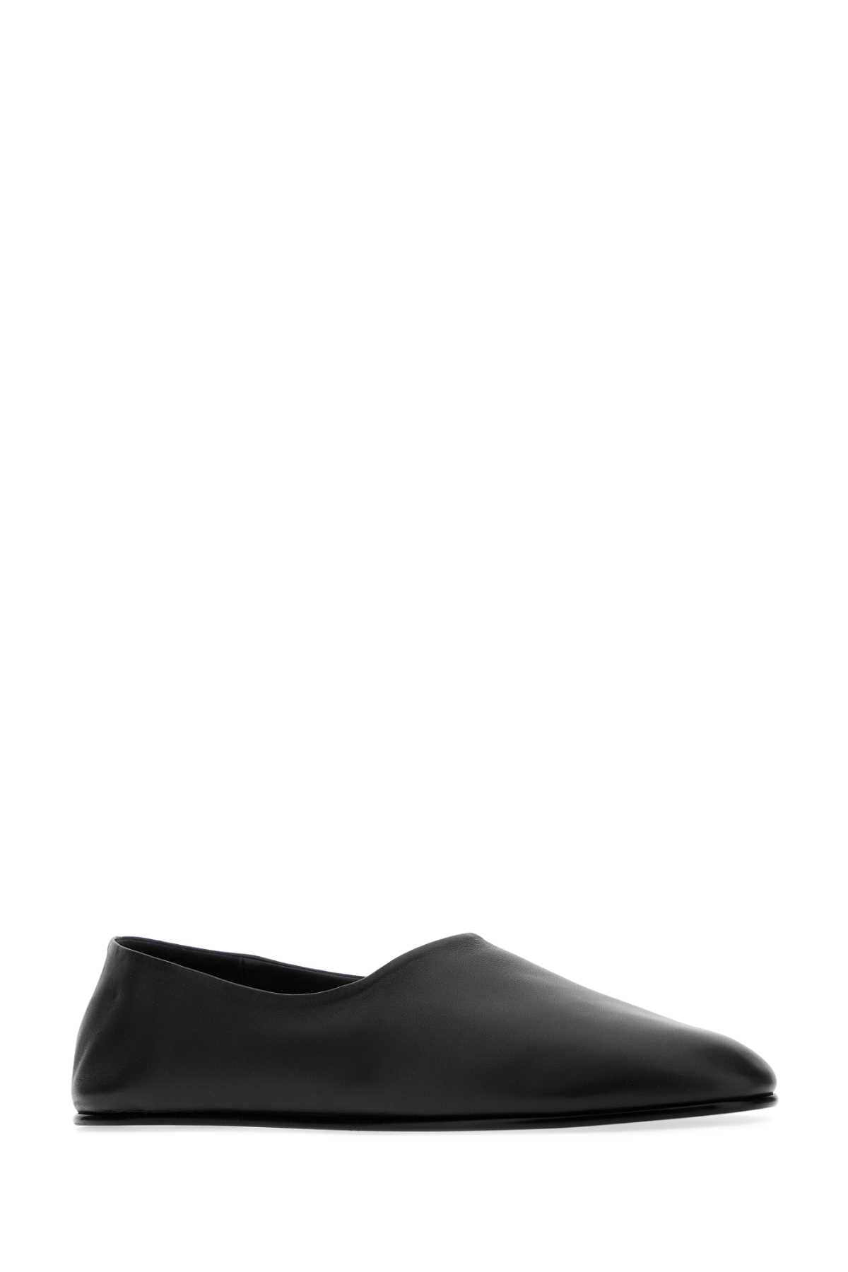Black Nappa Leather Loafers Sneaker