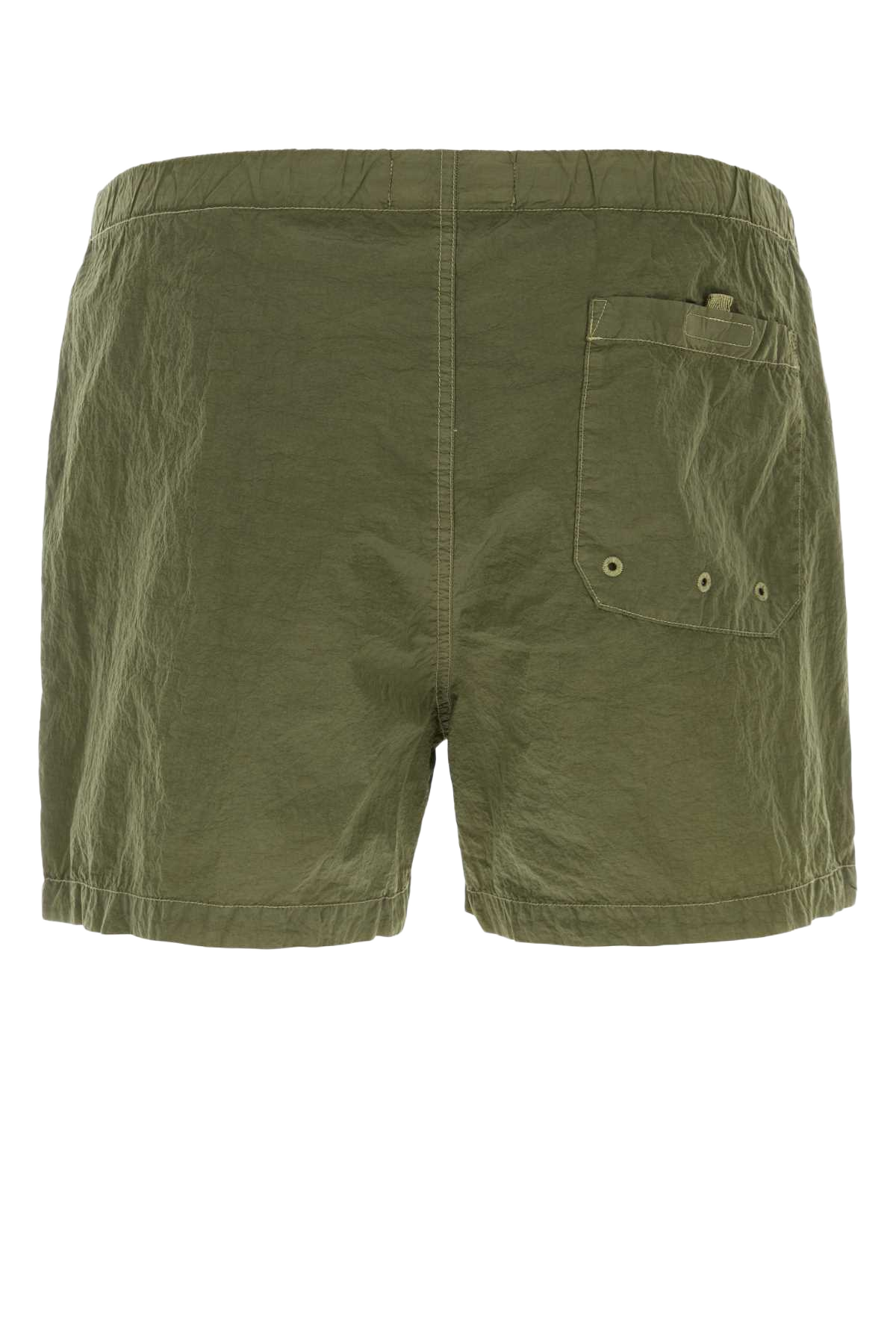 Army Green Nylon Swimming Shorts Militarygreen Capo: Fibra Poliammidica