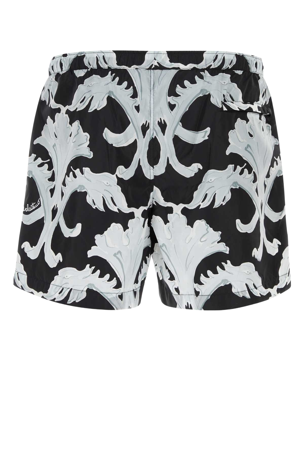 Printed Nylon Swimming Shorts Stwallneroperla Exterior: Lining: Costumi Da Bagno